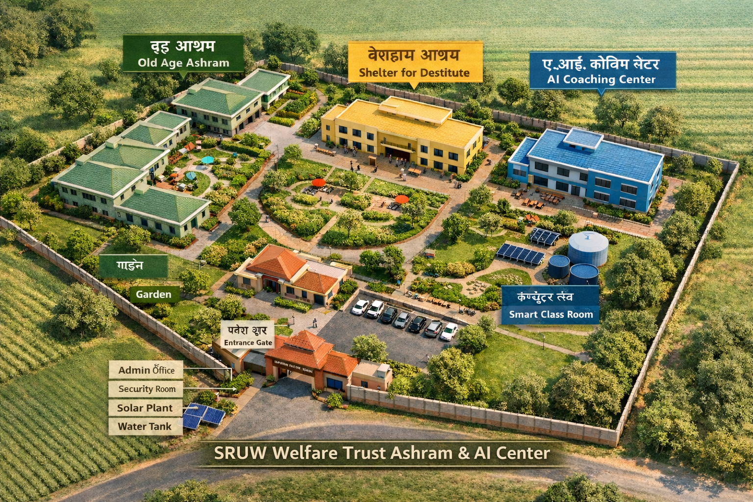 3 in 1 उम्मीदों का आश्रम मानवता और सेवा का संकल्प